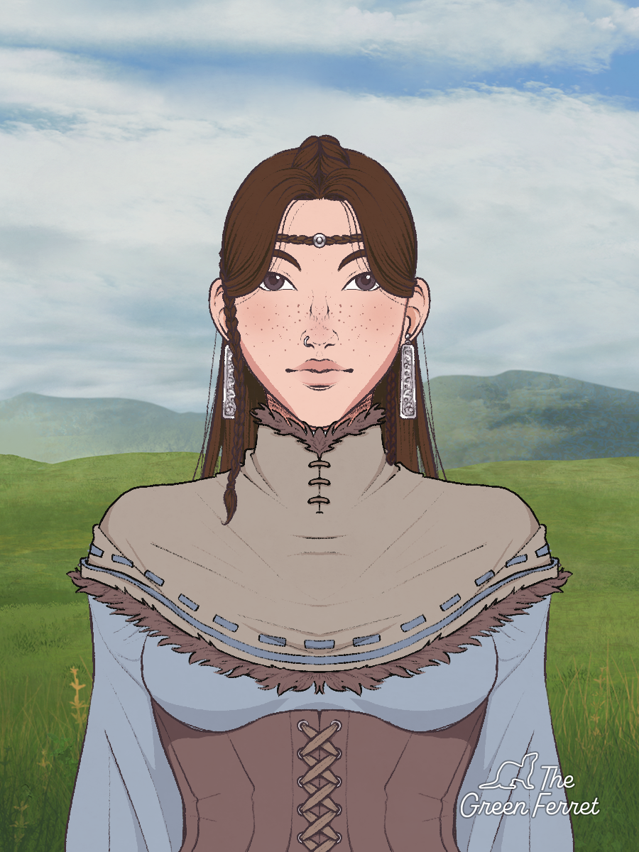 lyanna made with Fantasy Portrait Maker