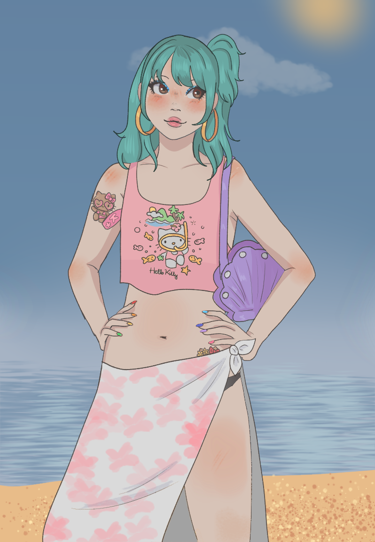 . made with Tropical Summer