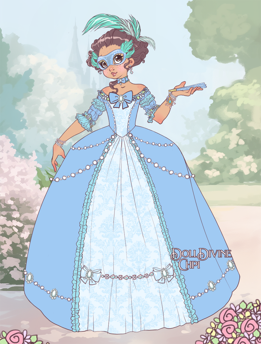 Pretty Blues made with Marie Antoinette