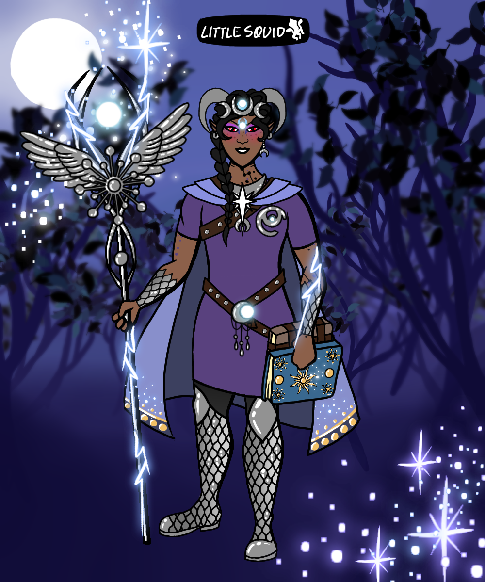 Inspired by Tzeentch made with The Dragon Elves