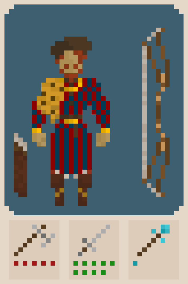 edmure tully made with My pixel guys