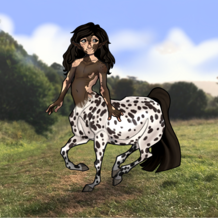 Spotted Centaur made with Create-a-centaur