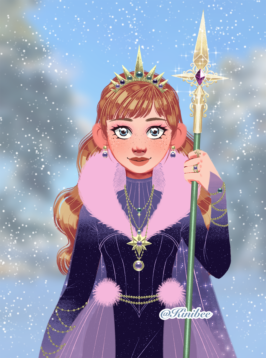 Queen Anna made with Ice Guardian Maker