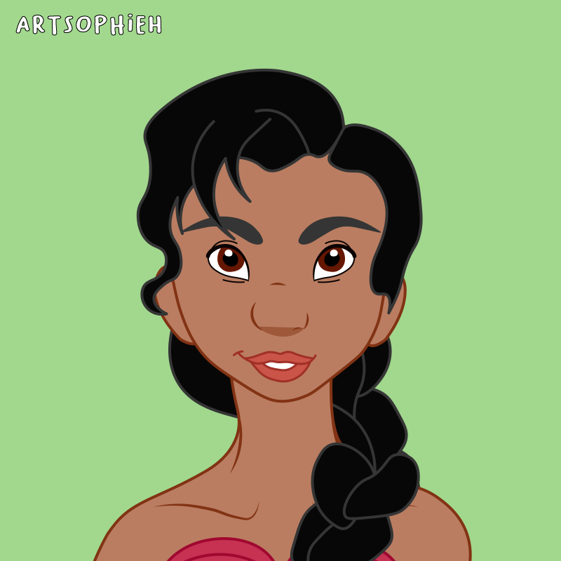 <3 made with Princess Avatar Creator