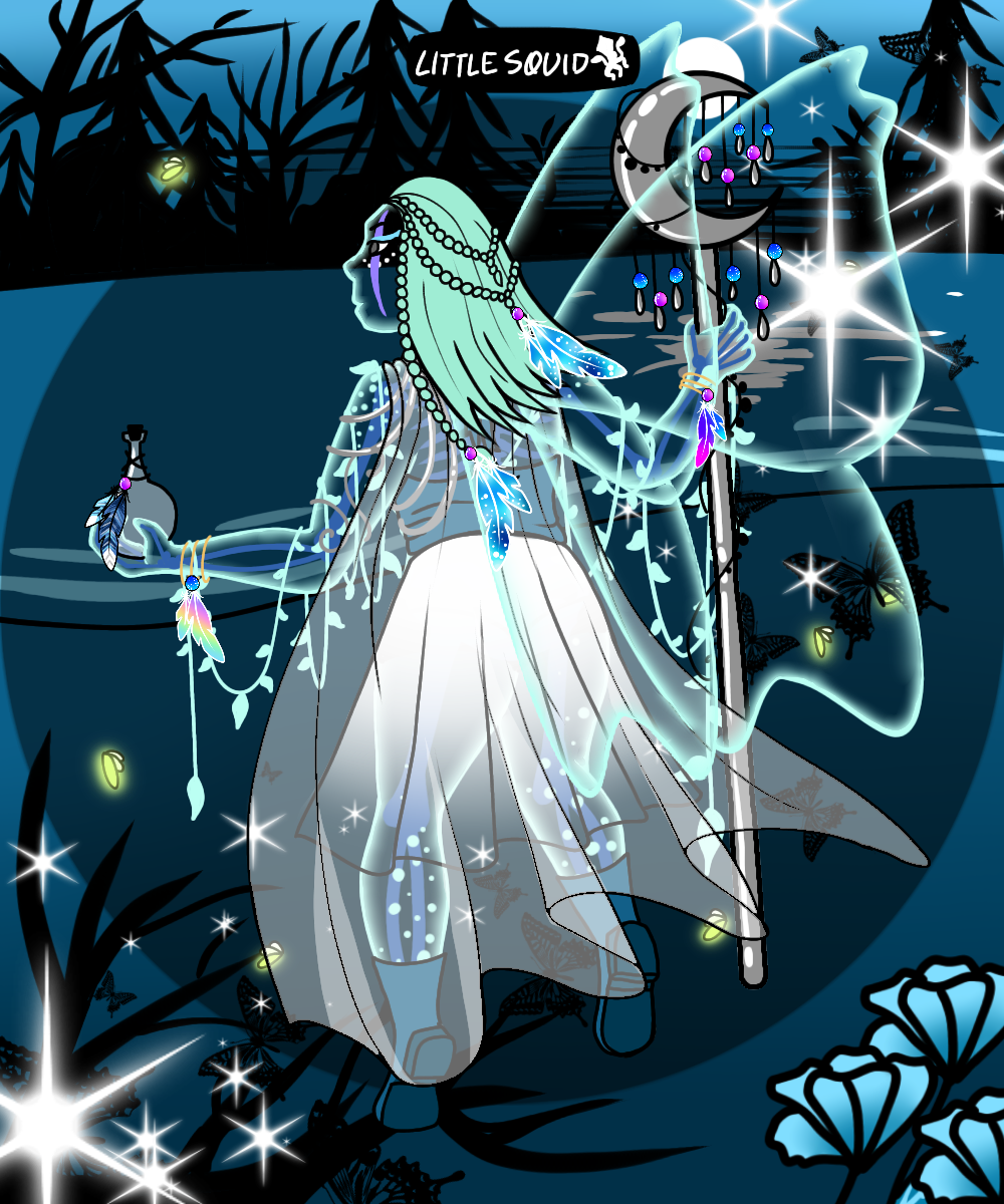 Guardian of the Lake made with Fae Folk