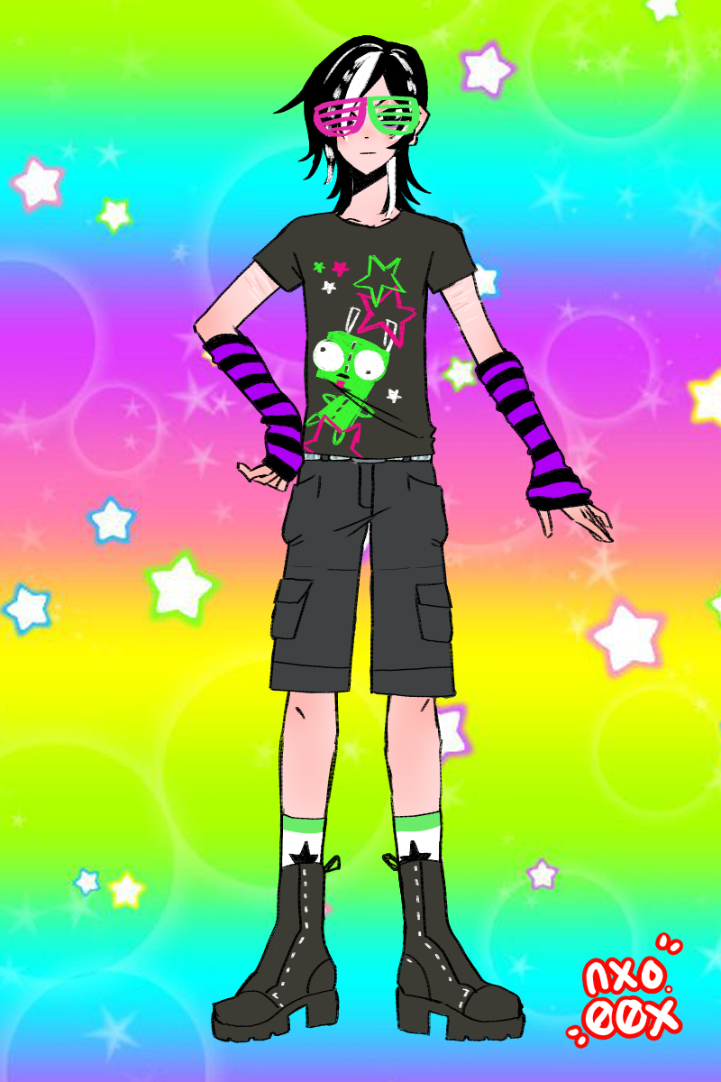 scene kid made with Emo/Scene kid River!!!