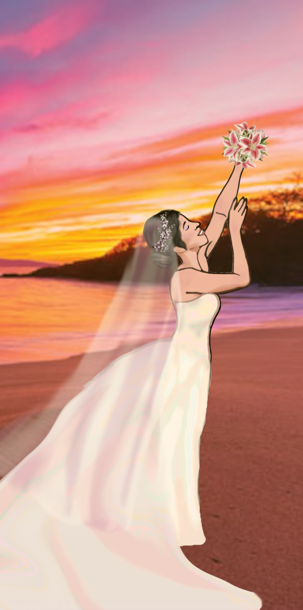 Sunrise made with Dancing Bride (Mobile Version)