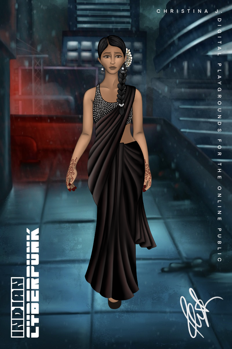 Cyberpunk made with Indian Cyberpunk