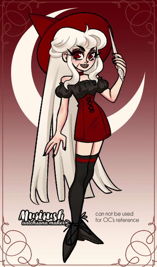 witch persona made with witchsona maker [1.3v] by murirush