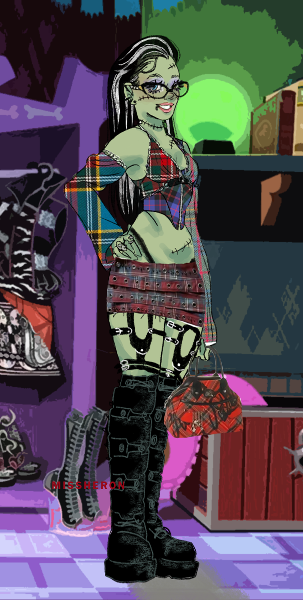 monster high made with Monster student dressUp
