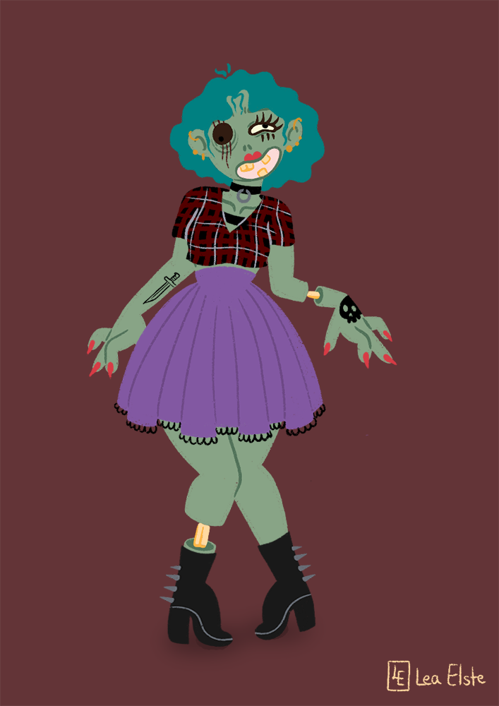 ... made with Zombiegirl Dress Up