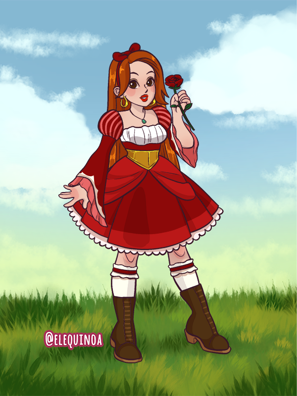 Cecilia - Rose Maiden made with Kartoon Princess