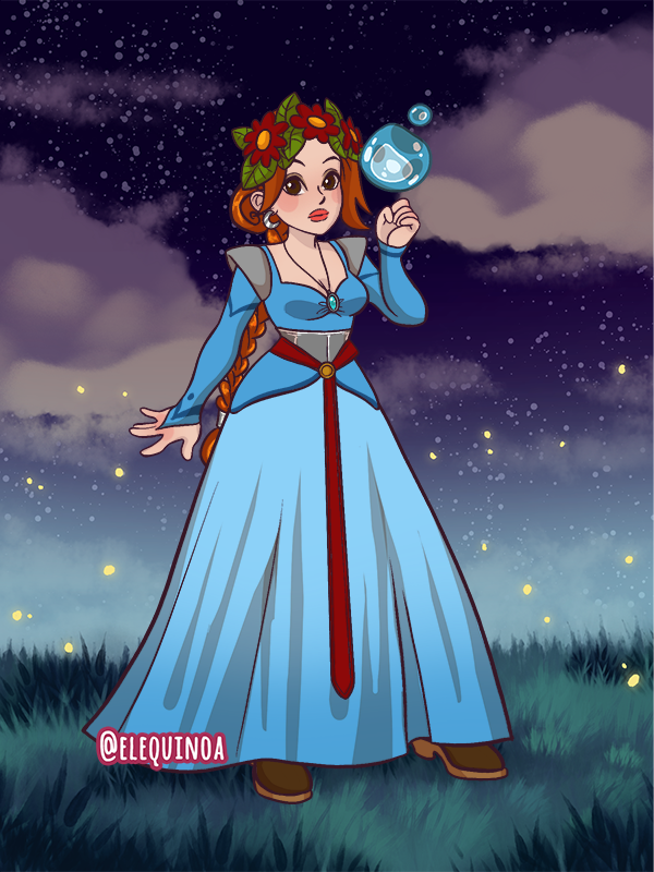 Cecilia - Naiad Princess made with Kartoon Princess