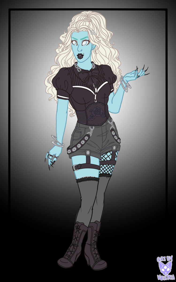 punk goth made with Mix&Match my OCs!