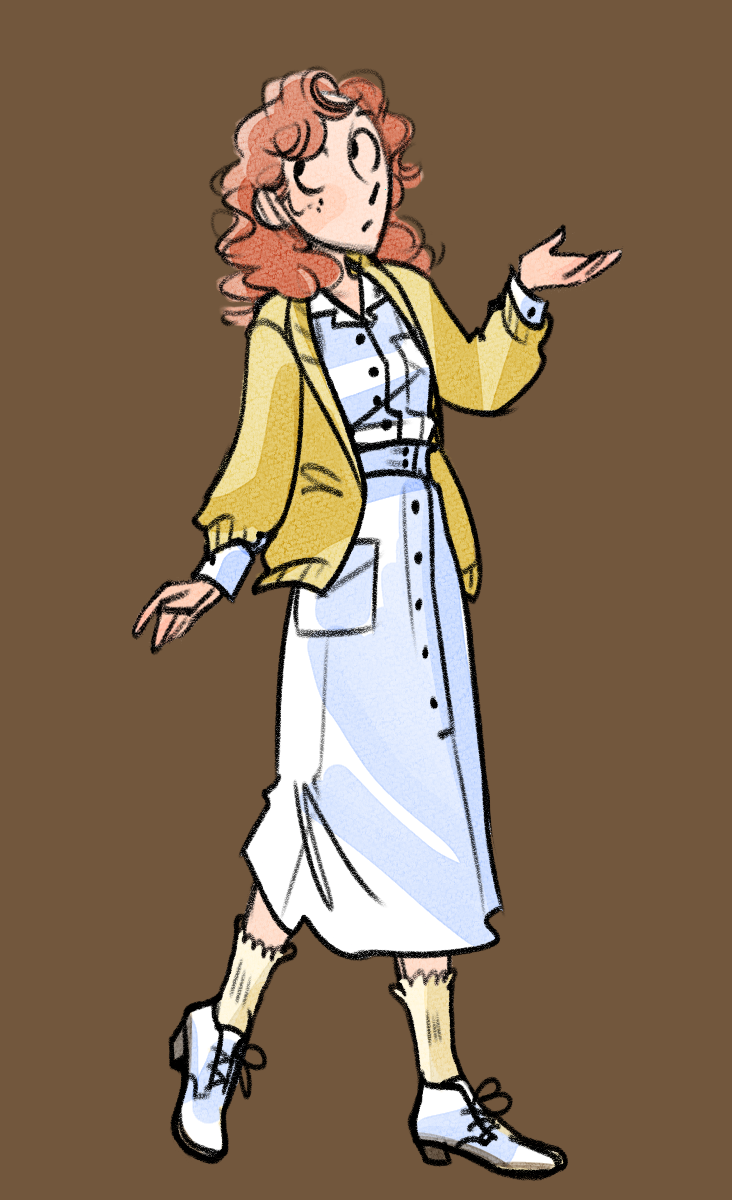 Carrie White (from Carrie) in "candy dressup" made with candy dressup