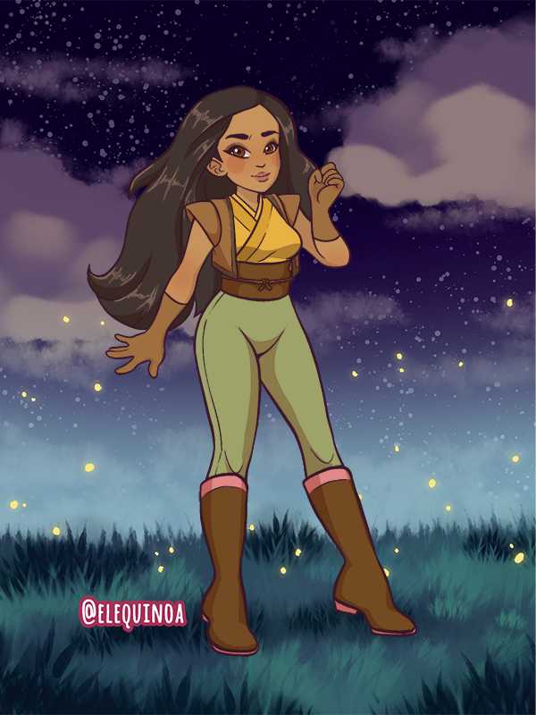 raya made with Kartoon Princess