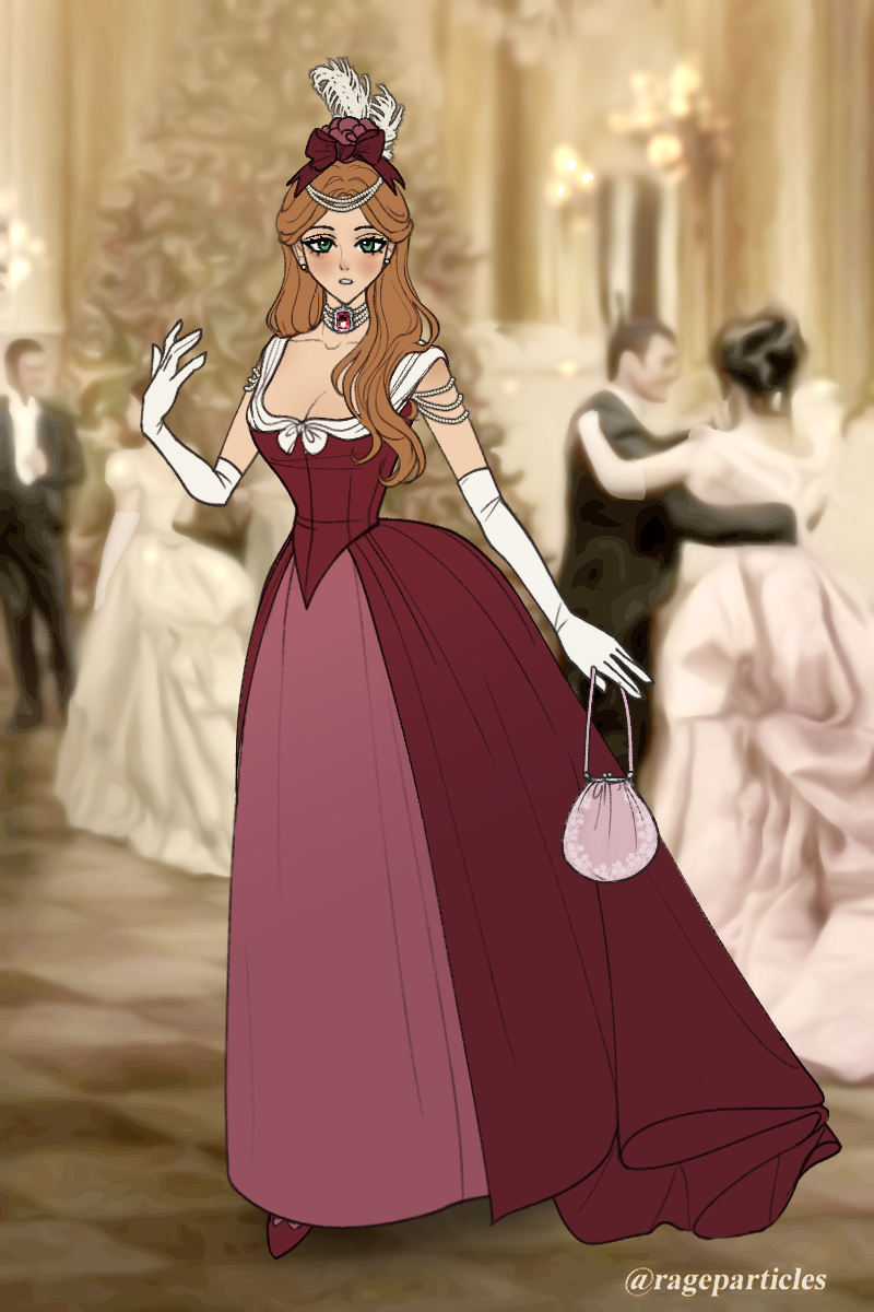 Belle of The Ball made with 1880's Dress up