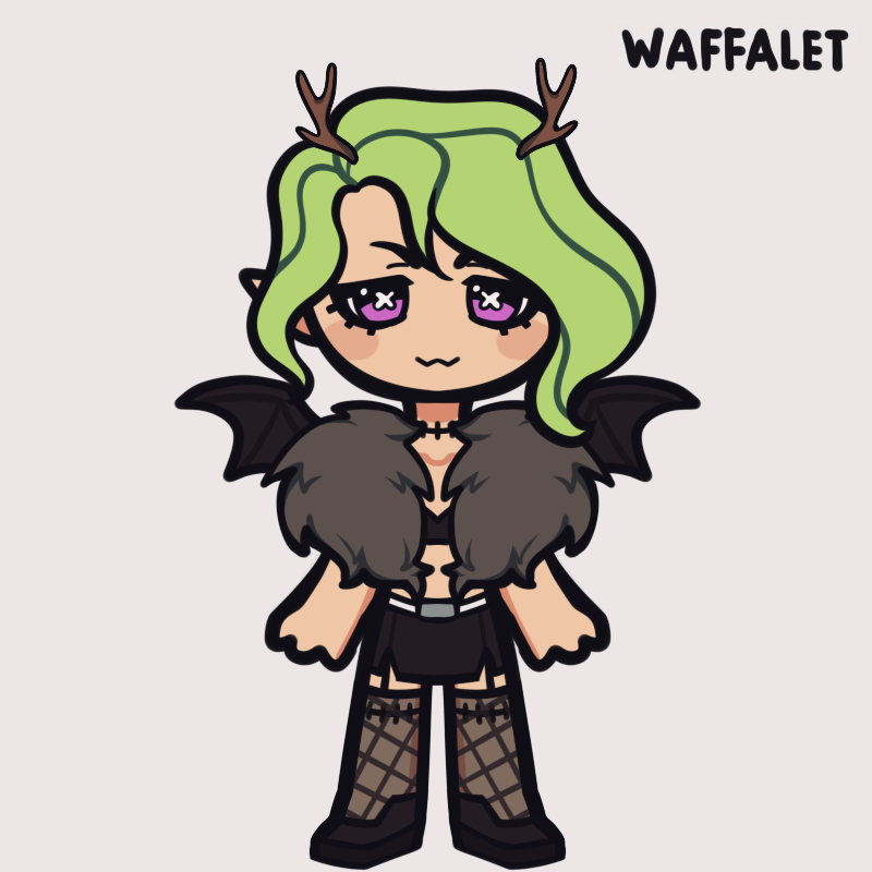 Virgil a special night at the roulette made with Chibi Avatar Maker