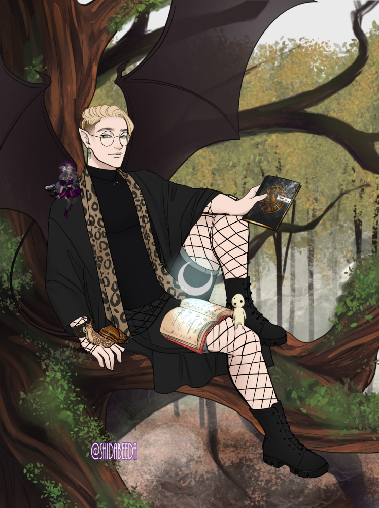 forest magic demon made with Casual Magic Maker 2.0