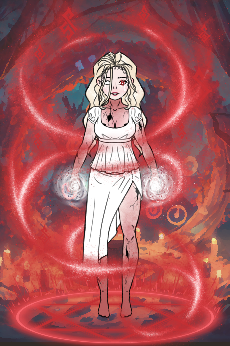 Otilia - The Failed Ritual made with Doll maker ~fantasy