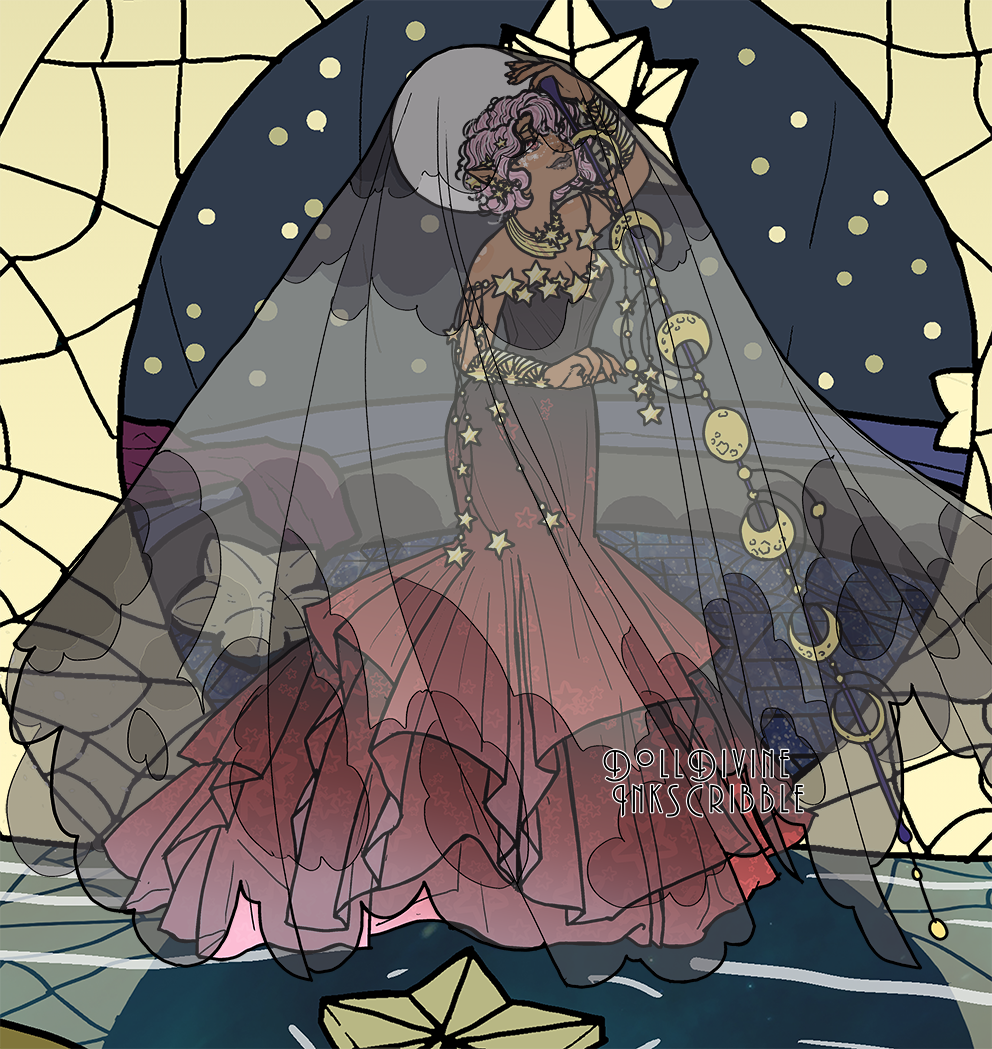 dark moon princess made with Space Princess