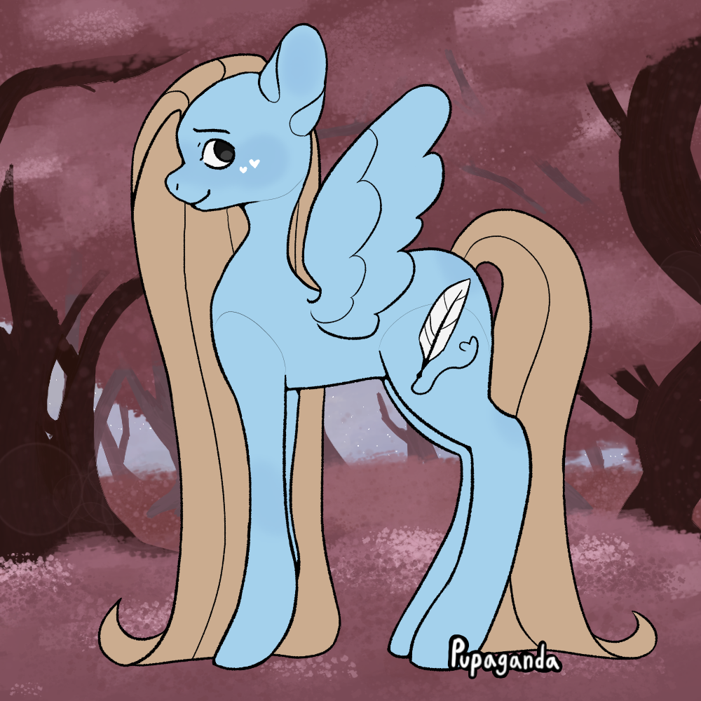 Draw Wing made with Pretty Pony Maker