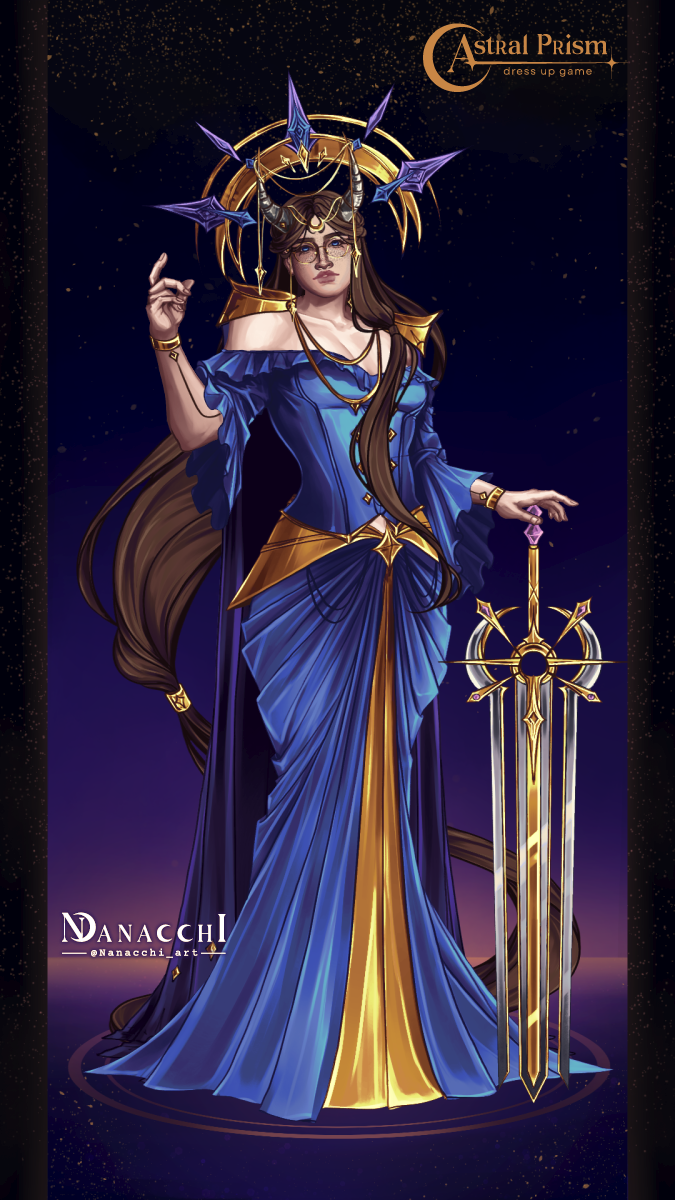 Holy Daemon made with Astral Prism: dress up game