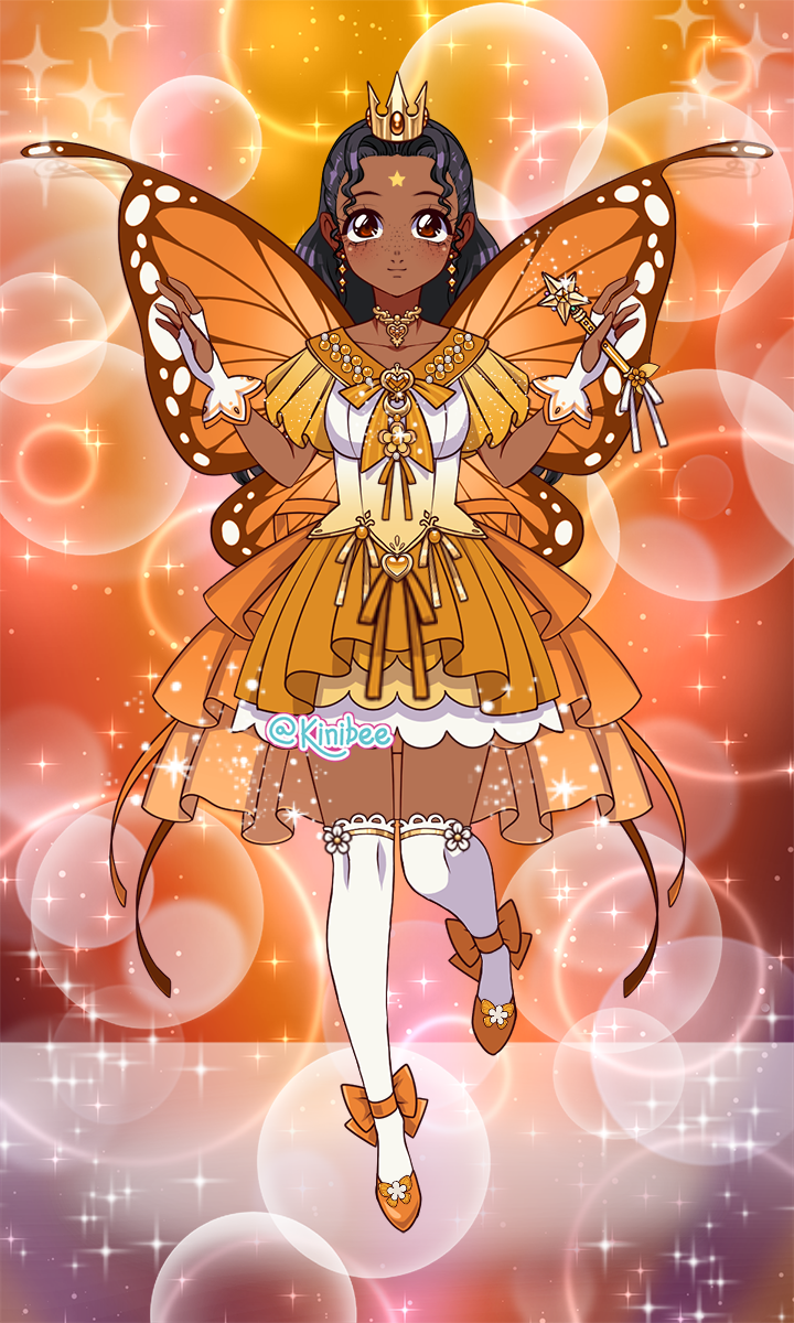 Beautiful Oranges made with Magical Girl Creator