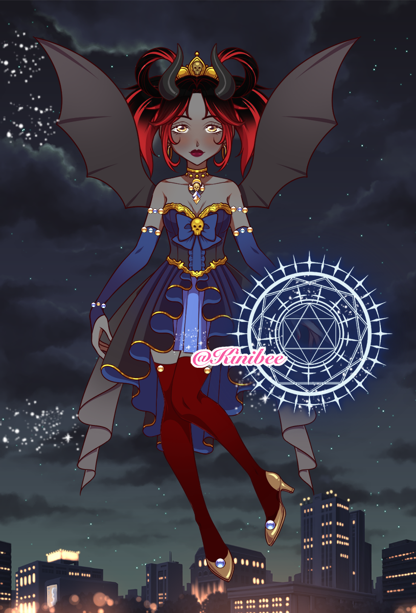Midnight Dawn made with Magical Girl Creator 2