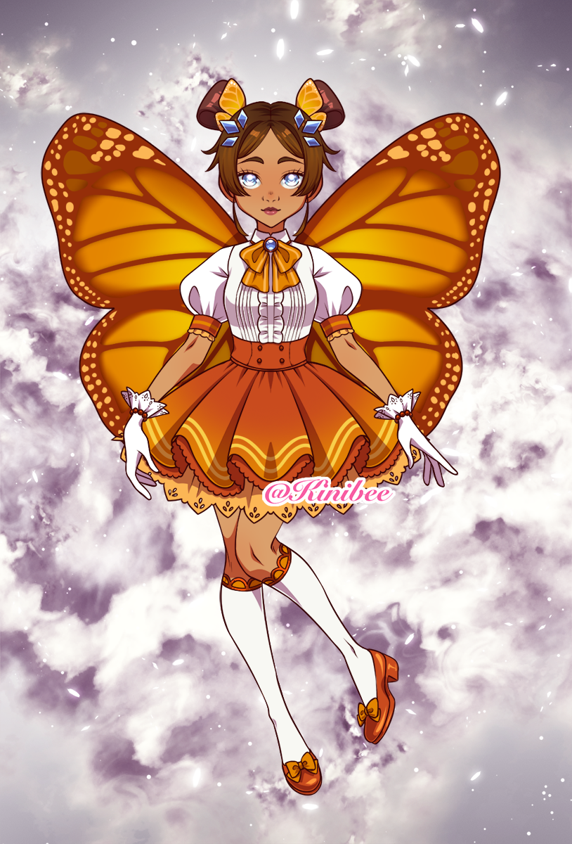 monarch Melody made with Magical Girl Creator 2