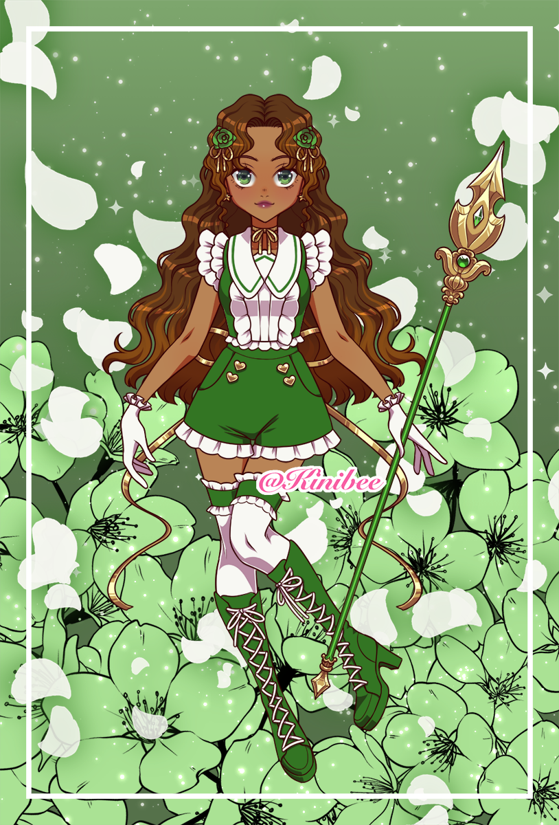 Breanna made with Magical Girl Creator 2