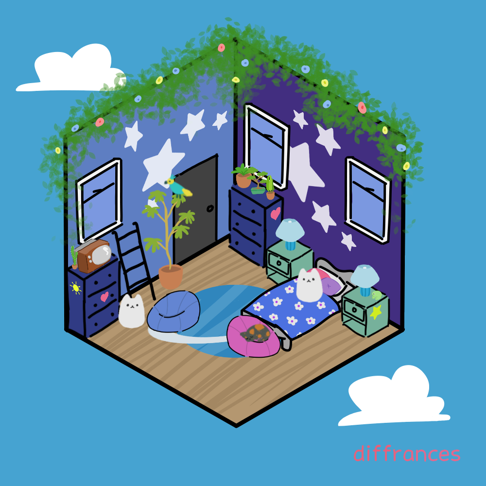 Please Come Back Diffrances made with Room Builder