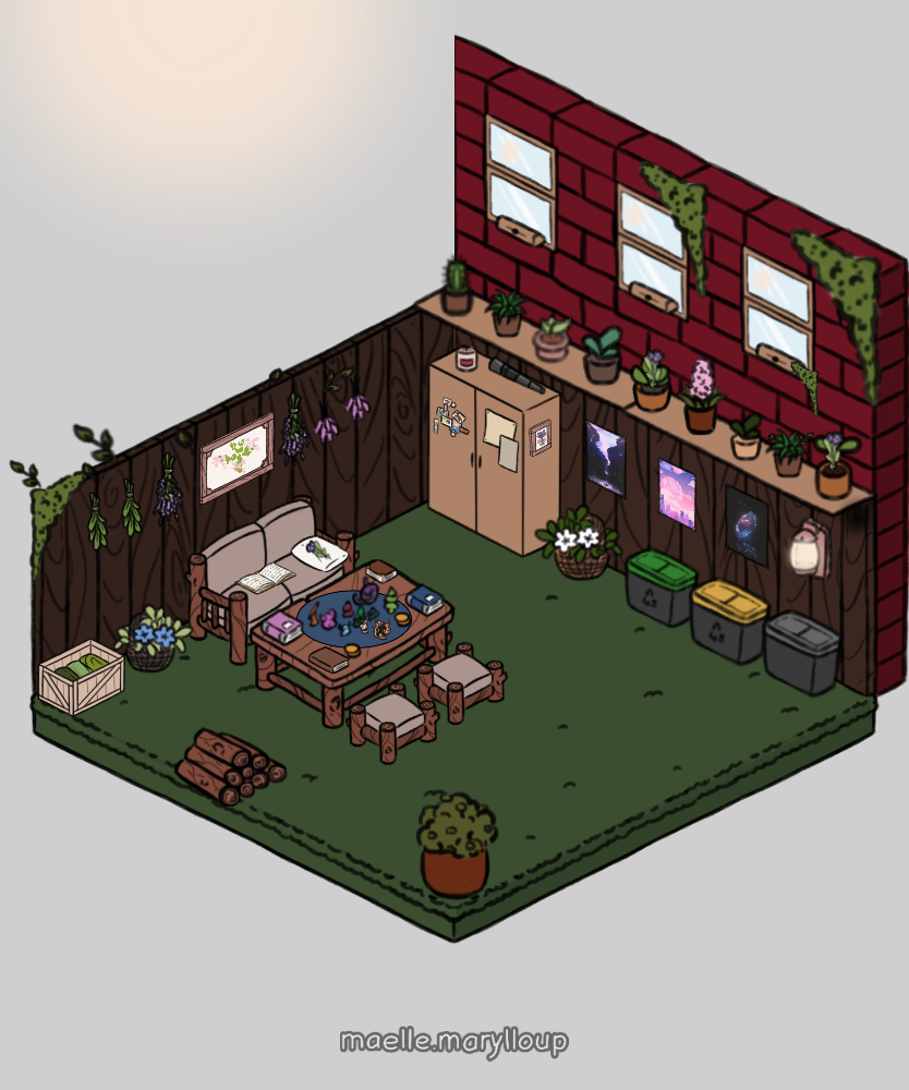 Garden DnD made with Iso House