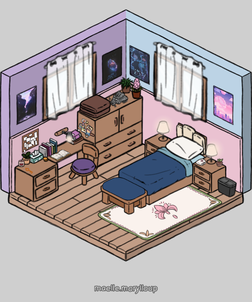 Study and Sleep made with Iso House
