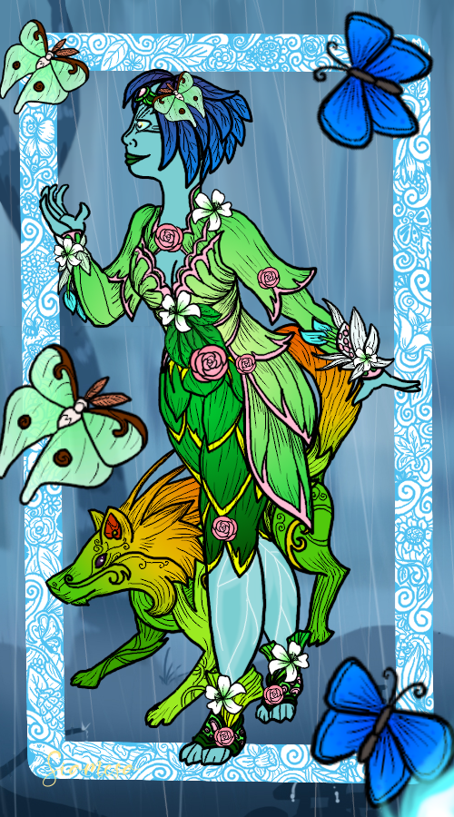 Rainy made with Elegant Sylvari