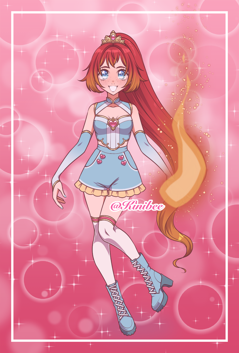 Fire made with Magical Girl Creator 2