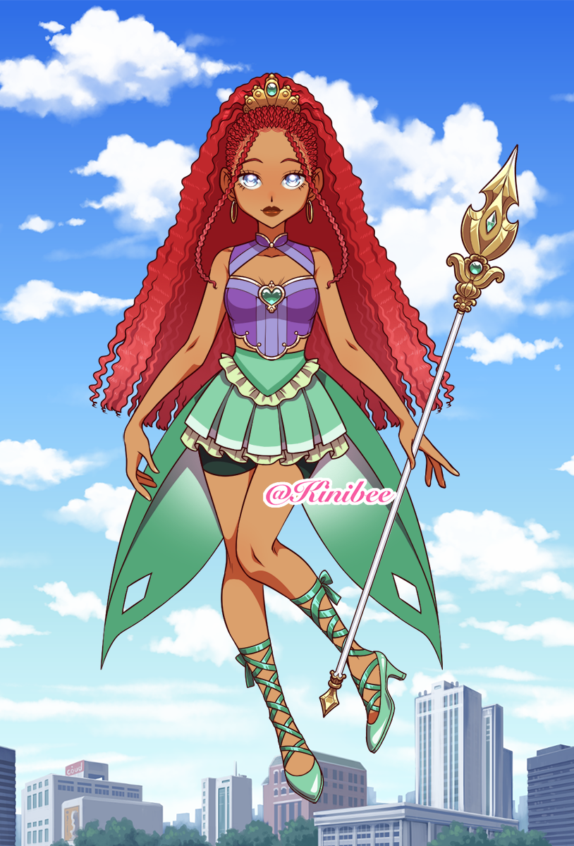 Ariel made with Magical Girl Creator 2