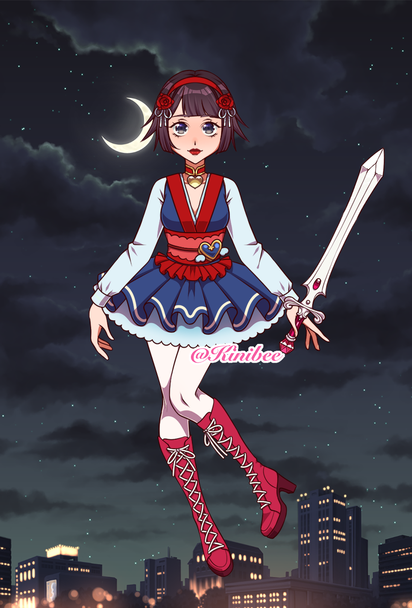 Mulan made with Magical Girl Creator 2
