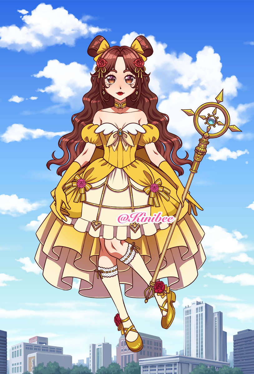 Belle made with Magical Girl Creator 2