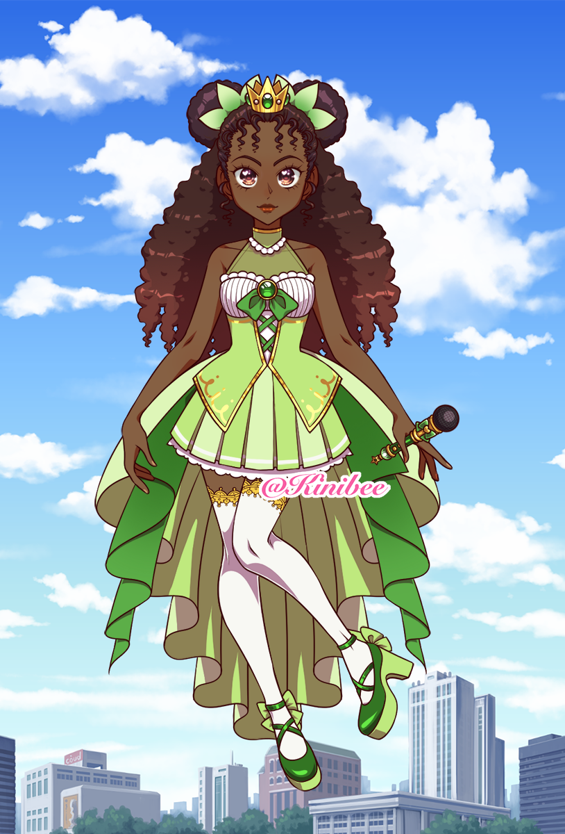 Tiana made with Magical Girl Creator 2