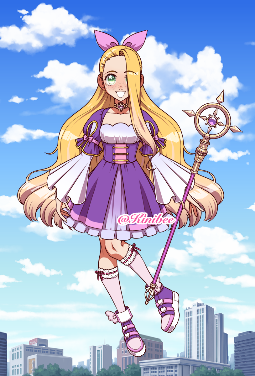 Rapunzel made with Magical Girl Creator 2