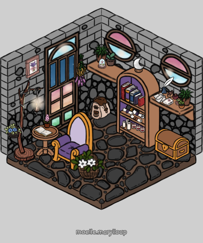Reading Nook made with Iso House