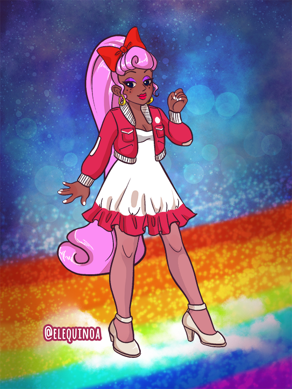 Human! Birdetta made with Kartoon Princess