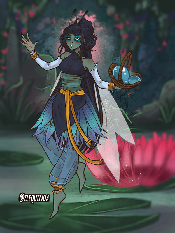 Water Faerie made with Forest Fairy