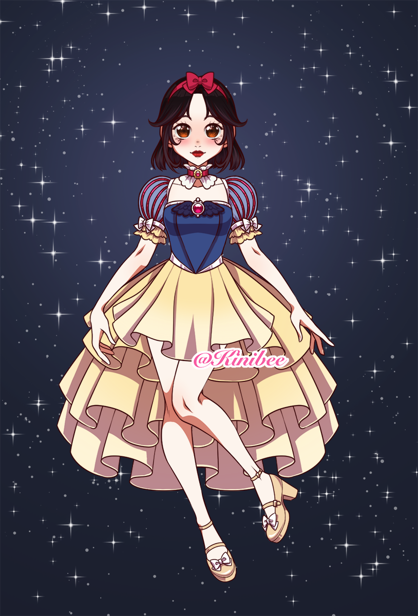 snow white made with Magical Girl Creator 2
