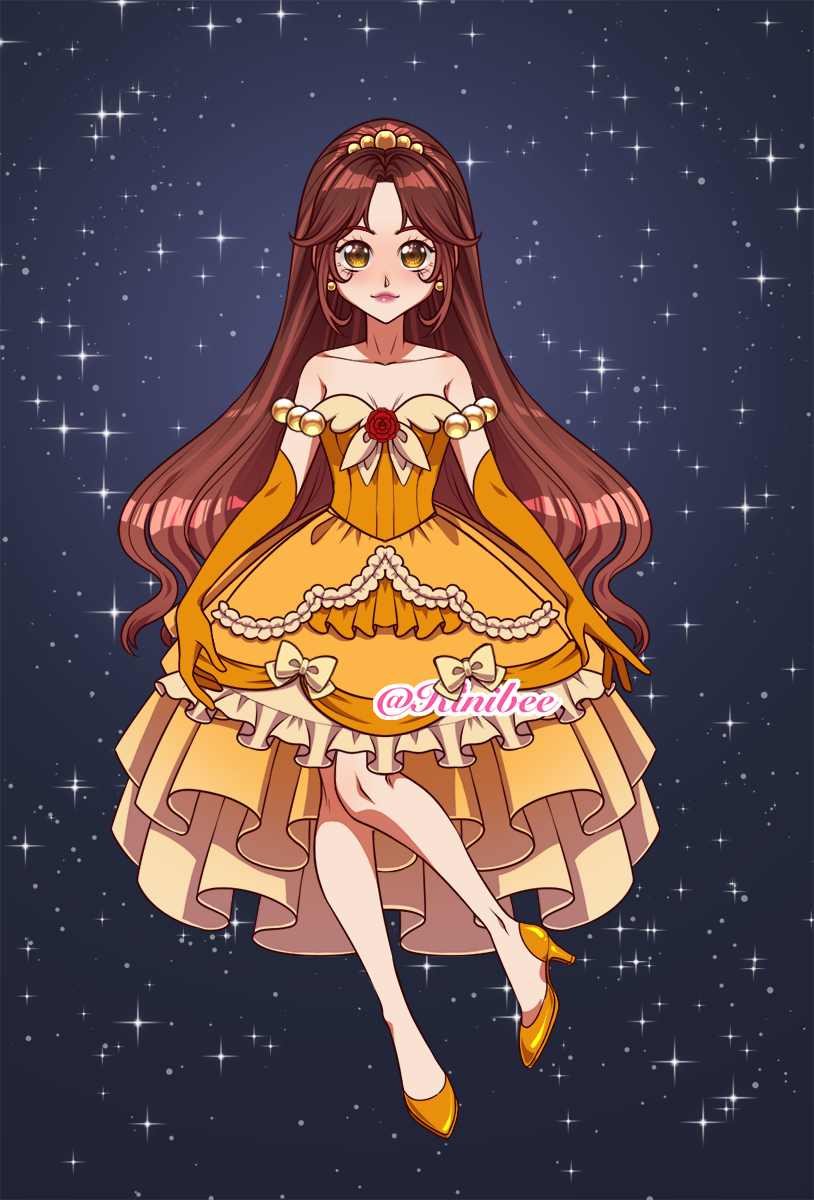belle made with Magical Girl Creator 2