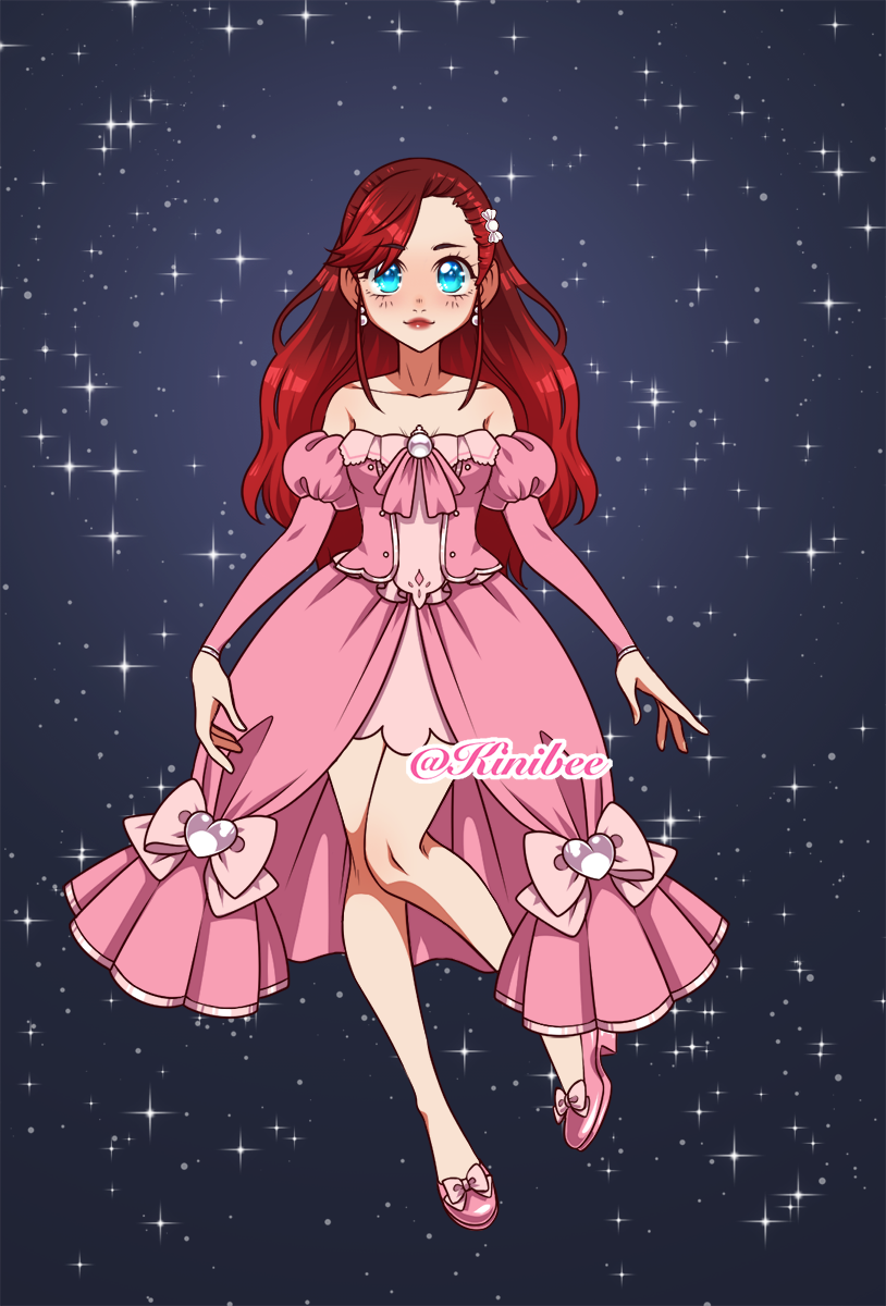 ariel made with Magical Girl Creator 2