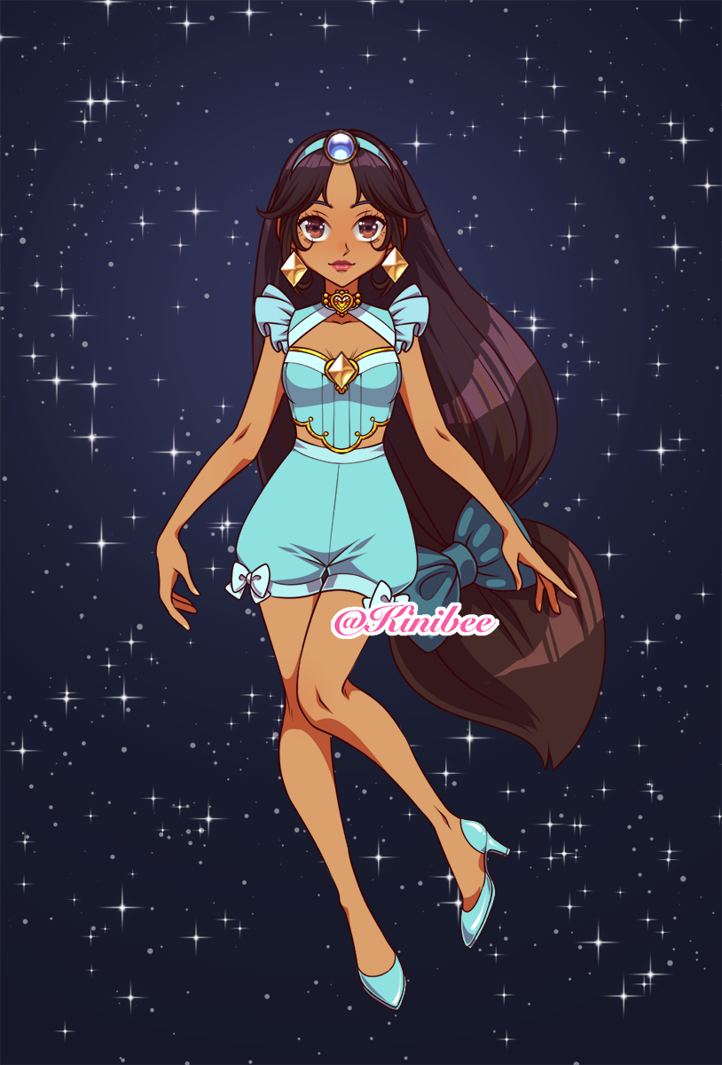 jasmine made with Magical Girl Creator 2