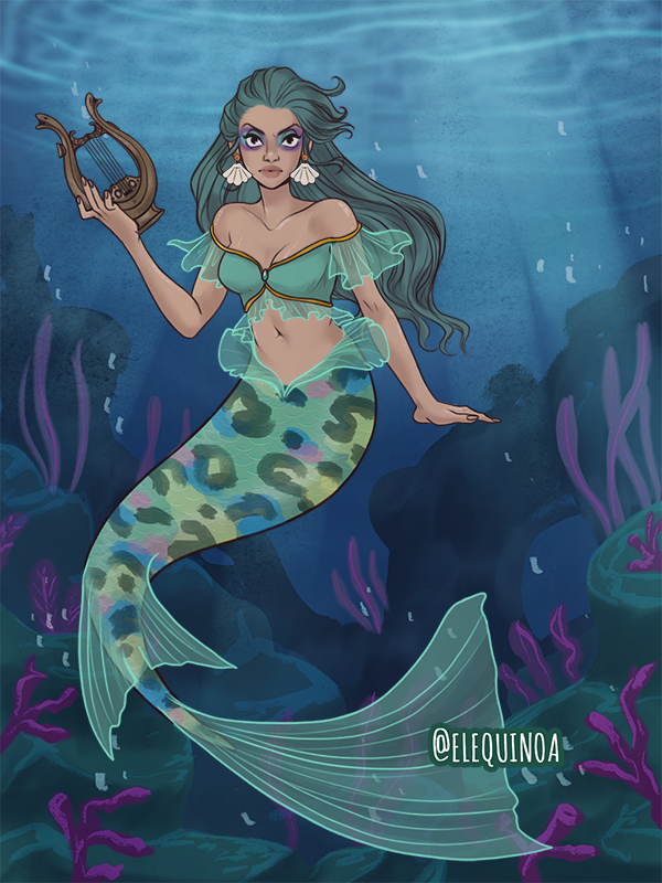 Laguna Del Ray made with Little Merfolk