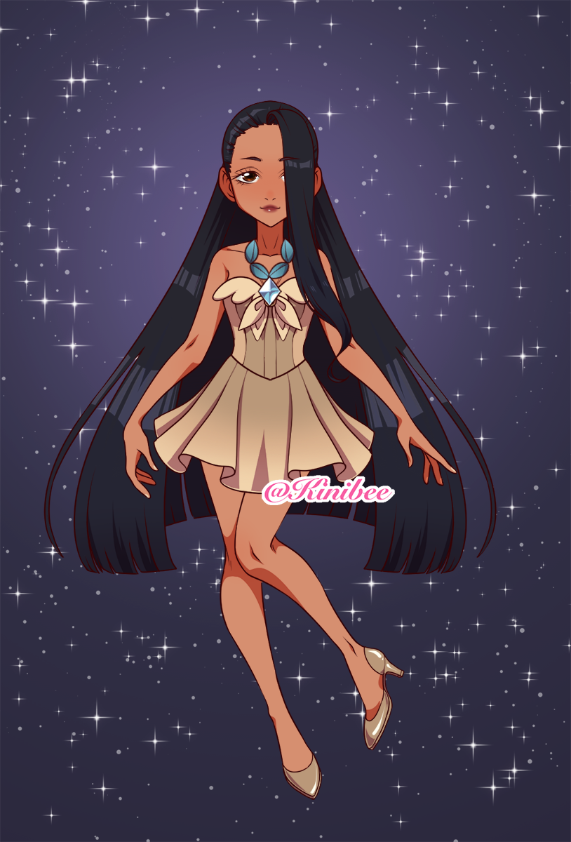 pocahontas made with Magical Girl Creator 2